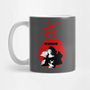 warrior japanese Mug